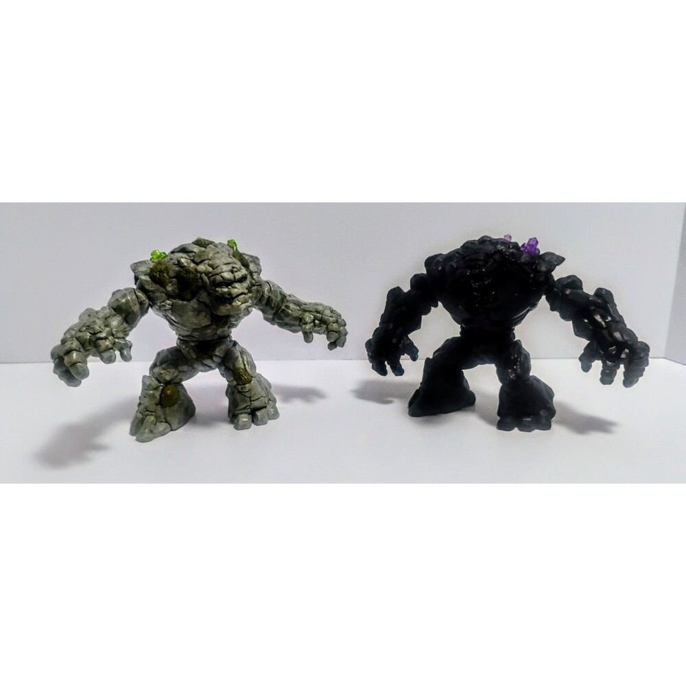 SCHLEICH ELDRADOR CREATURES STONE MONSTER & SHADOW STONE MONSTER ACTION FIGURES